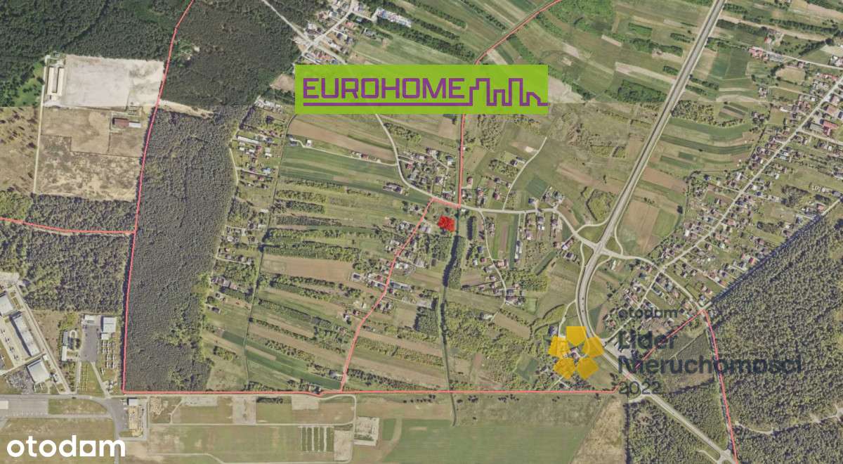 Działka 13,68 ar Trześń- spokojna okolica--6