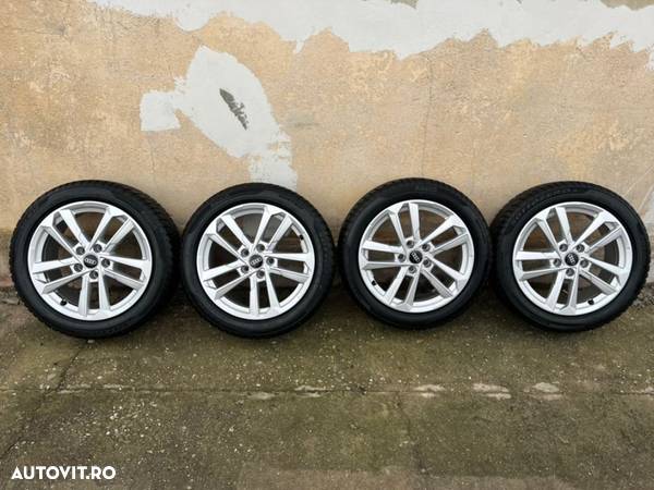 Jante audi A3 A4 A5 A6 modelul nou cu cauc noi 205/50R17 de iarna Pirelli dot 2020 - 1