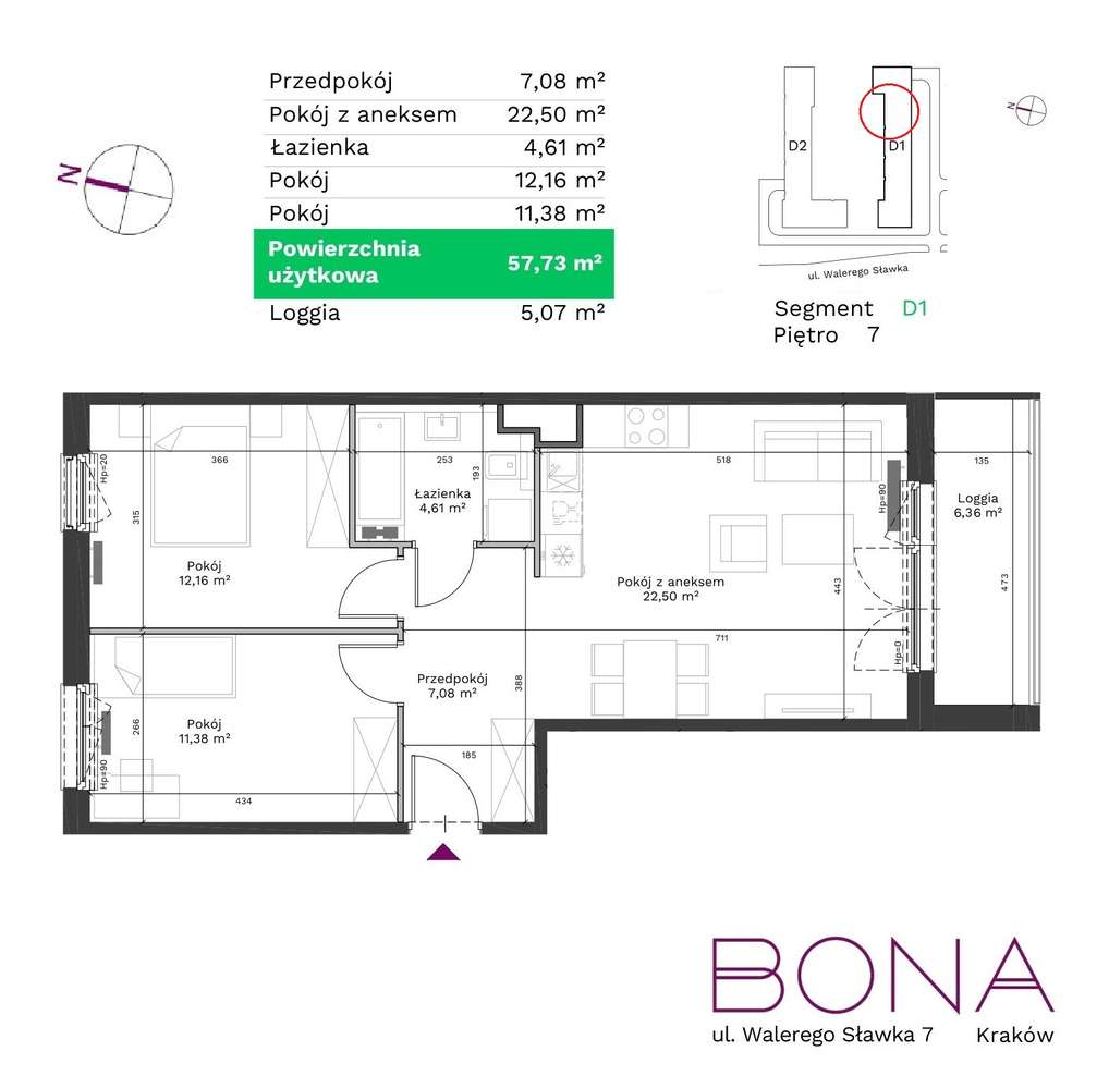 OSTATNIE PIĘTRO | Sprzedam 3 pokoje | Dwustronne | BEZ PROWIZJI-3