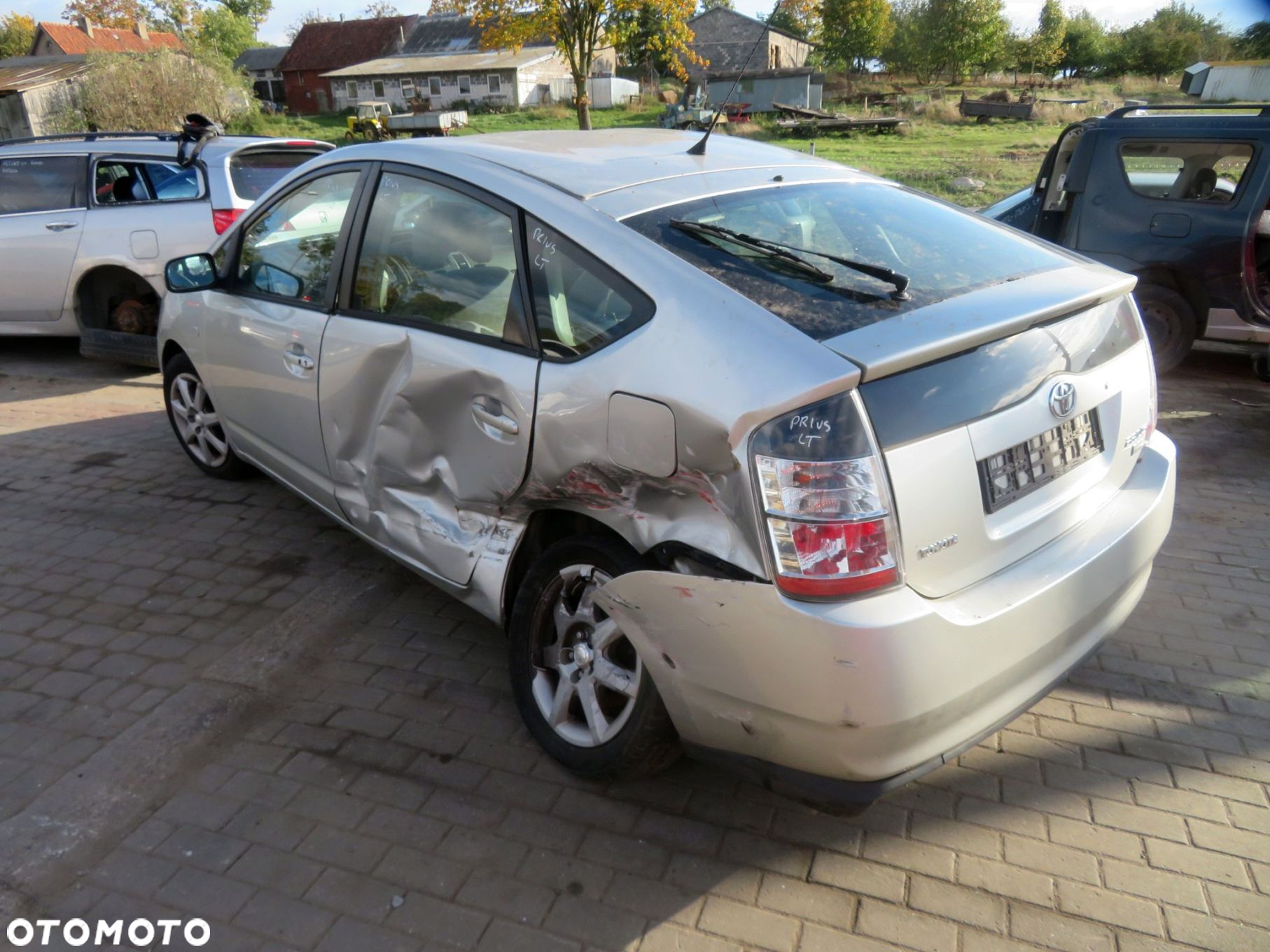 TOYOTA PRIUS II XW20 LB LIFTBACK 2006 1C0 1.5 16V 1NZ-FXE 146KM P112 SREBRNY na części - 3