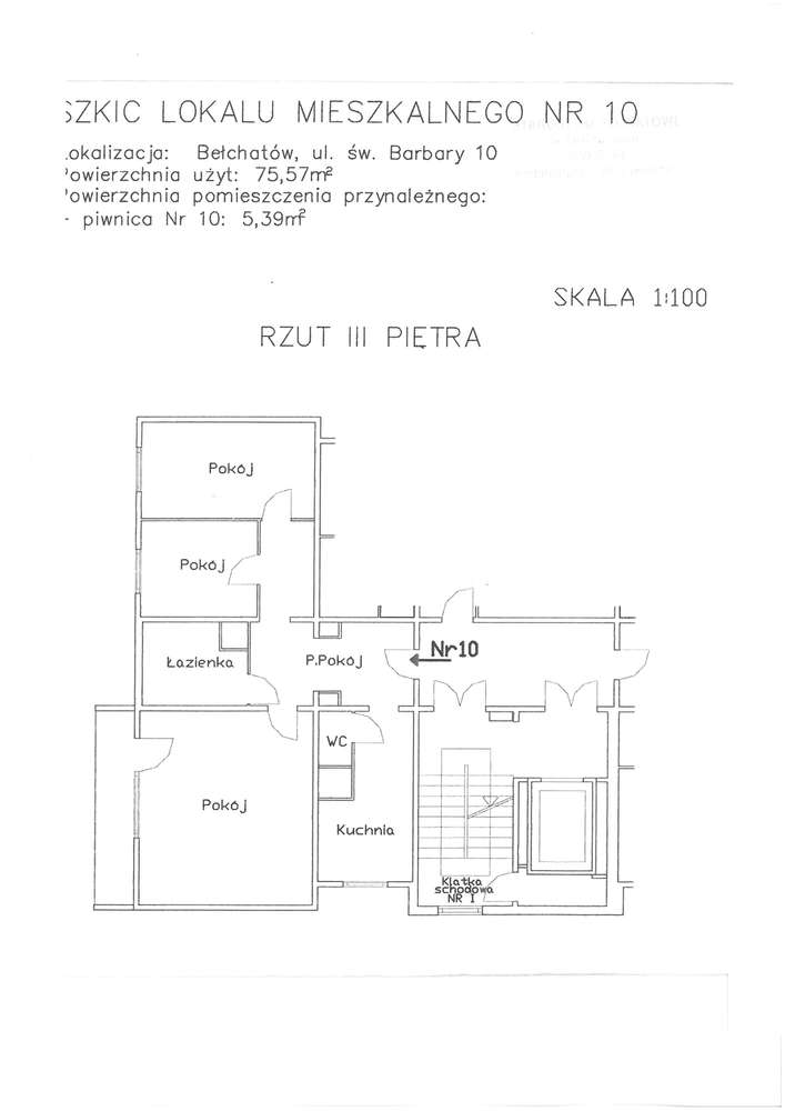 Przetarg - sprzedaż lokalu mieszkalnego przy ul. św. Barbary 10 - Pełny obrazek: 5/5