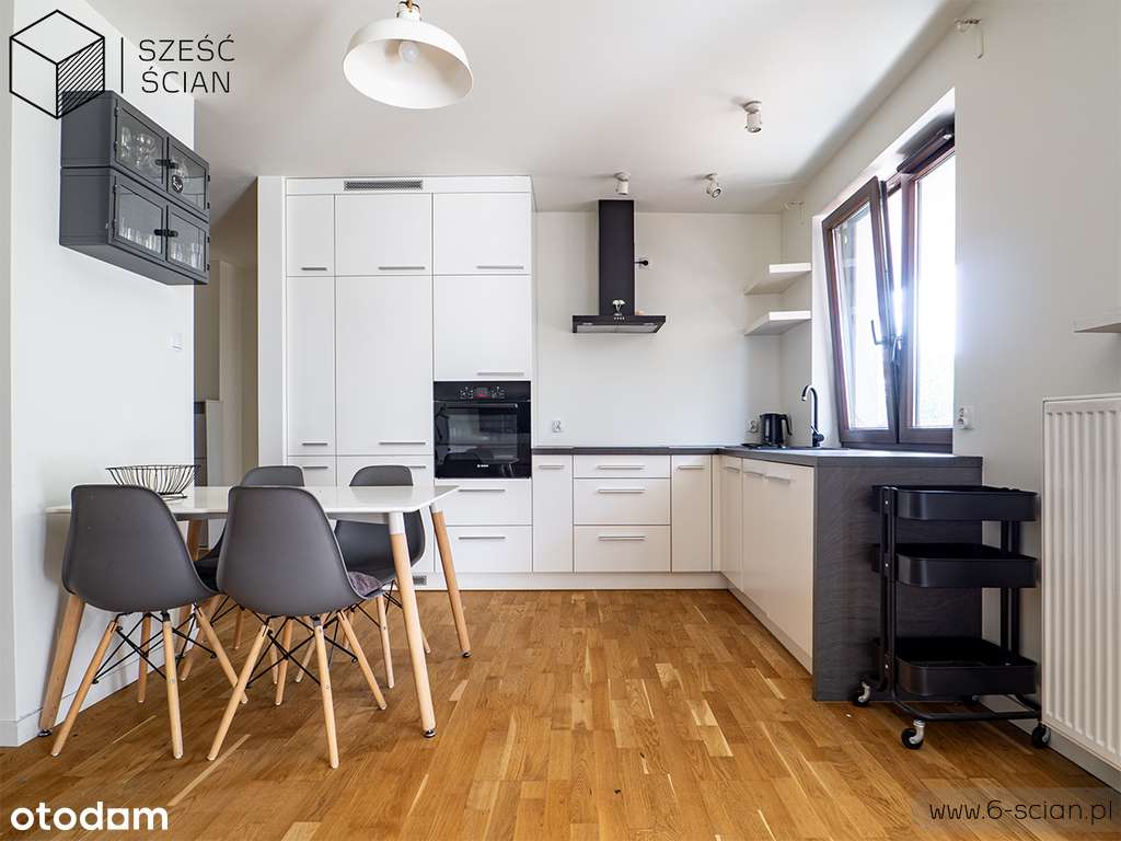 2-pok.| Duży taras | Drewniana podłoga| Brzeska 15-3