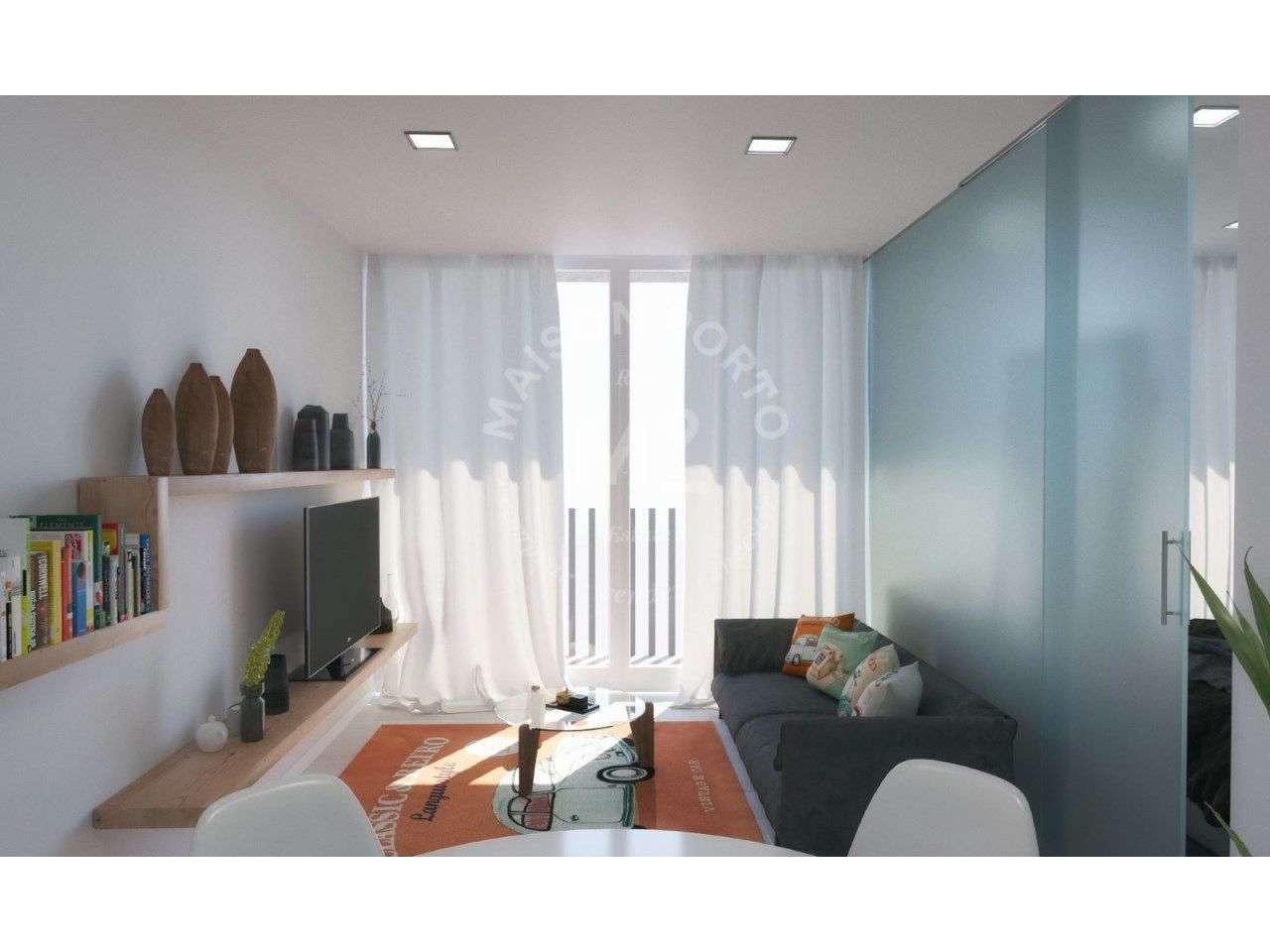 Apartamento T2 no 1ºPiso, no Bloco A