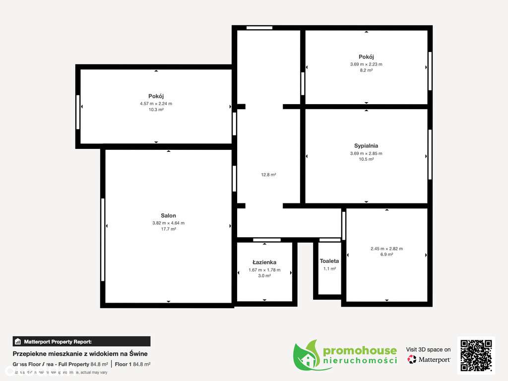 Przepiękne mieszkanie z widokiem na Świne-17