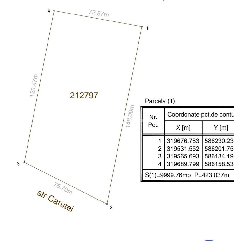 Teren 10.000 mp Giurgiului Tiparnitei - Imagine principală: 2/8