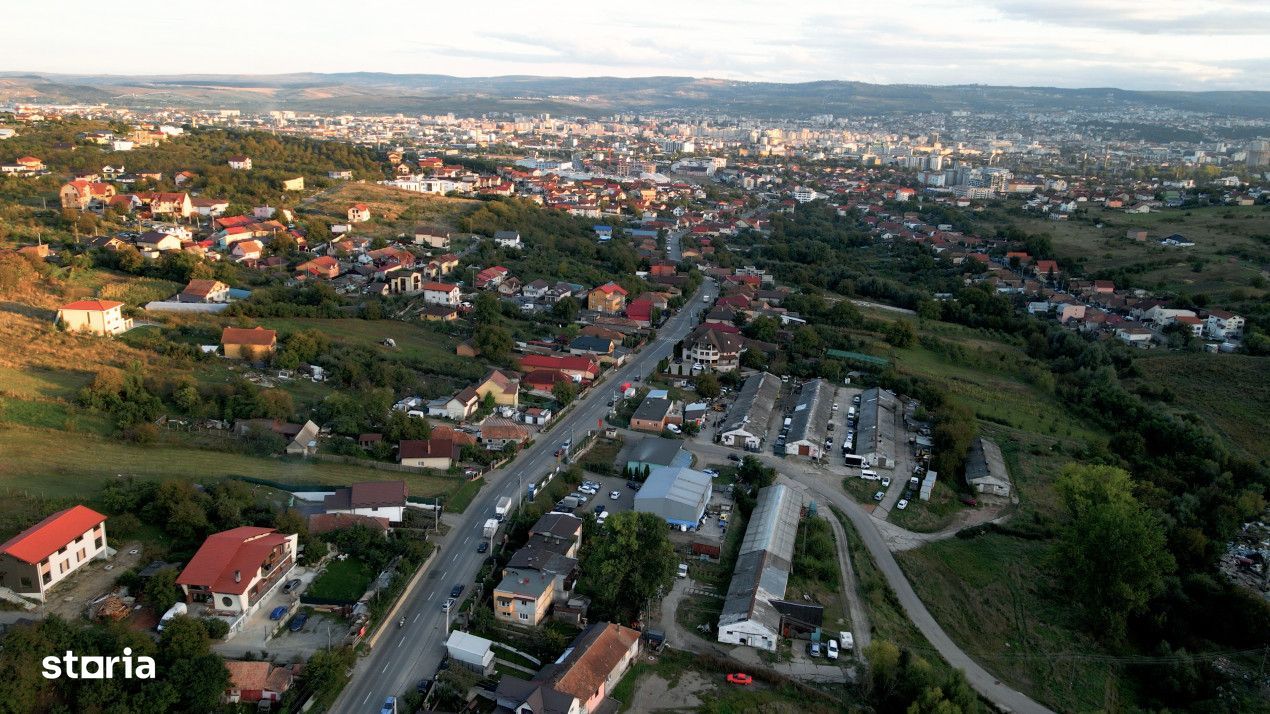 Zona industriala (UTR Em): Teren intravilan, Iris, langa hale, cu acce