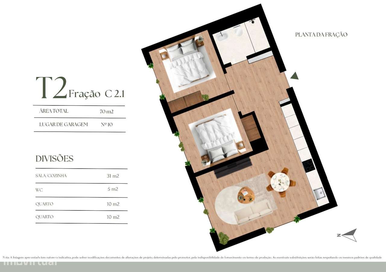 T2 moderno em Campanhã-8