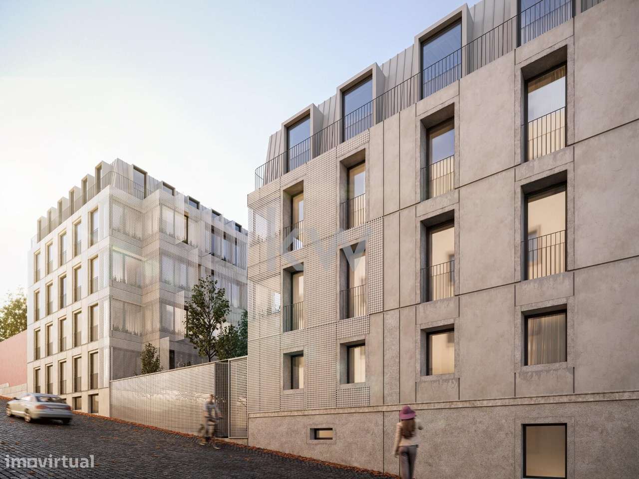 T1 Luxo com piscina comum e ginásio - Grande imagem: 4/12