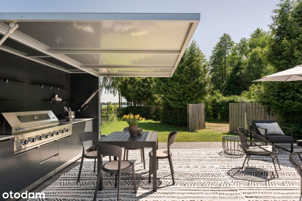 Domek mobilny na działce z widokiem na jezioro-13