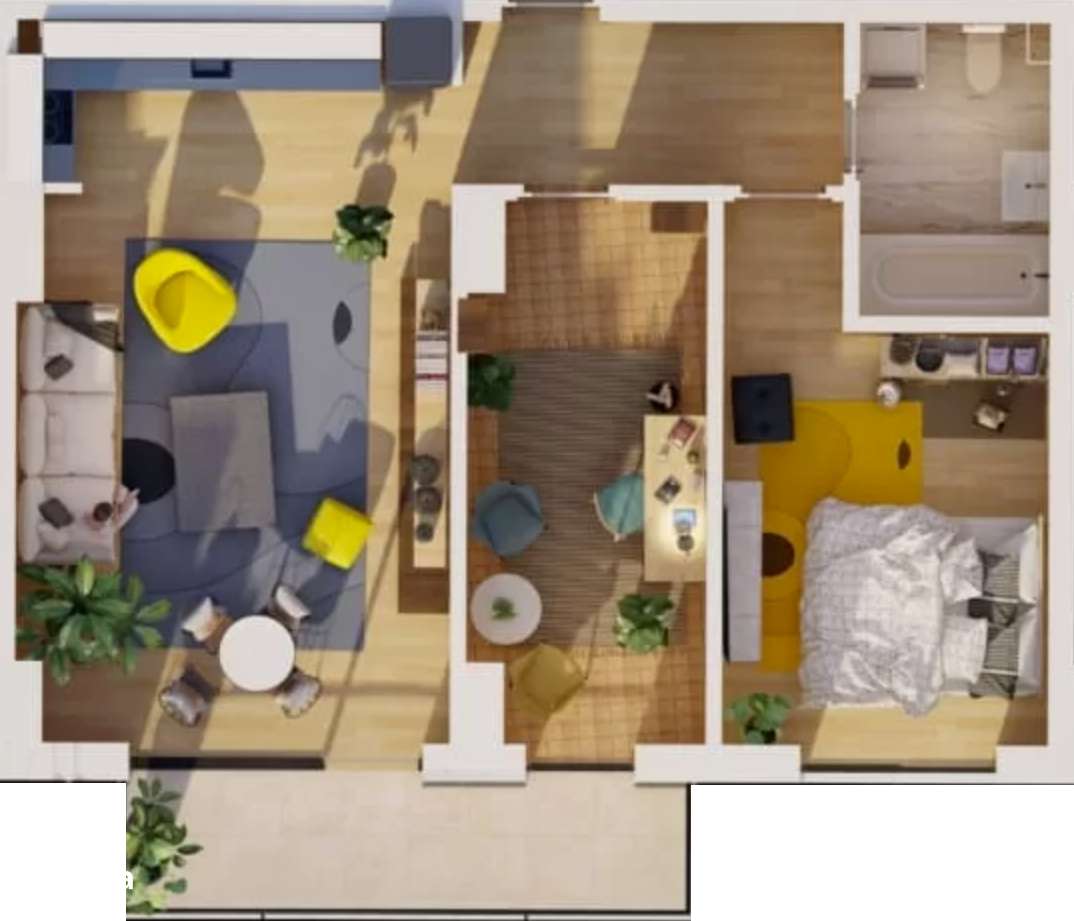 Ap.2 cam - Nou Constanta - Energia Residence, Constanta-1