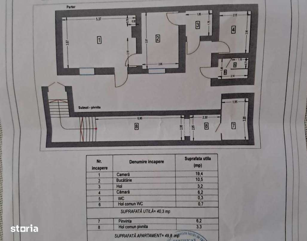 Apartament la casa in zona centrala pretabil birouri-10
