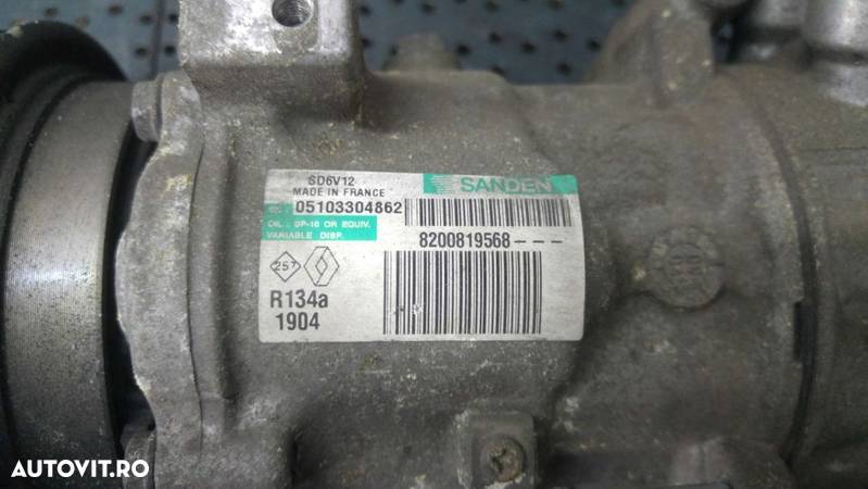 Compresor clima ac 1.2 b renault twingo 2 8200819568 - 2