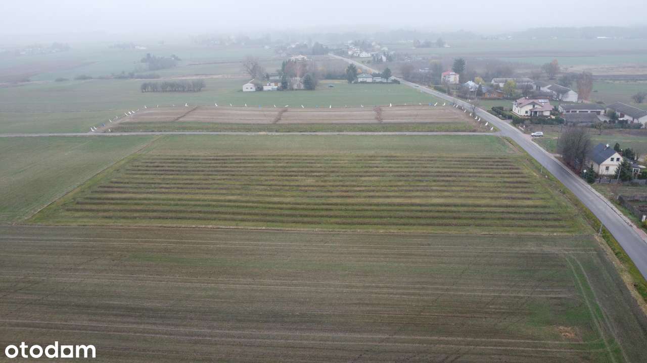 Kompleks  pięciu działek budowlanych Ożarów, gm. Jastków-4