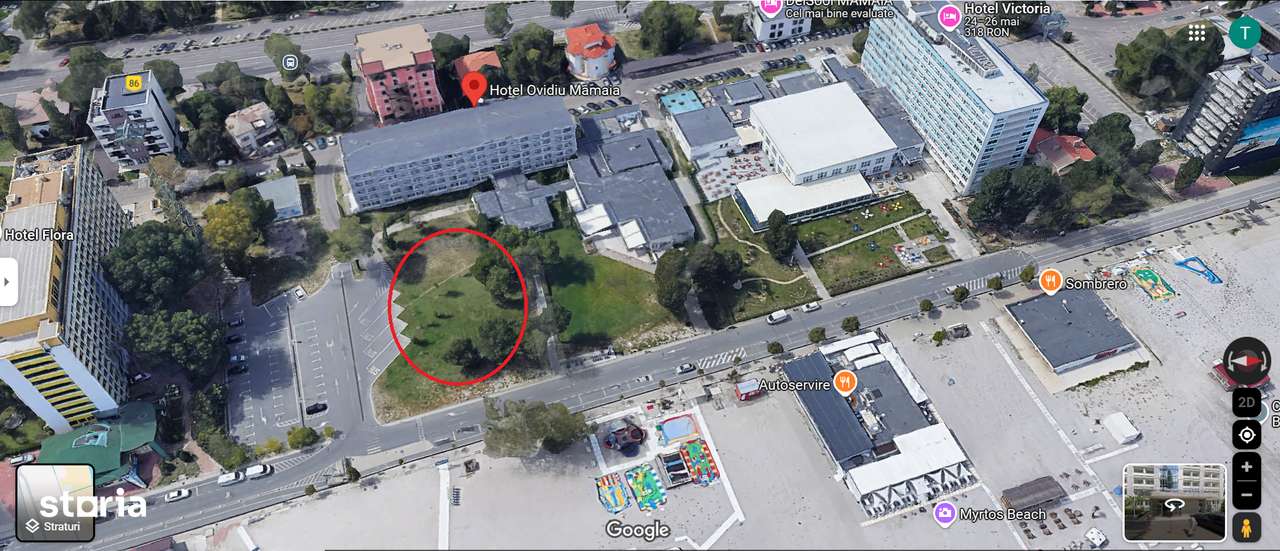 Teren de vanzare -1000 mp , Mamaia ,langa Hotel Ovidiu-2