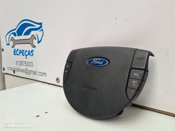 AIRBAG VOLANTE GUIADOR FORD MONDEO III 3 MK3 1S71F042B85CCW 1S71-F042B85-CCW COMANDOS MULTIFUNÇÕES CONTROLO - 2