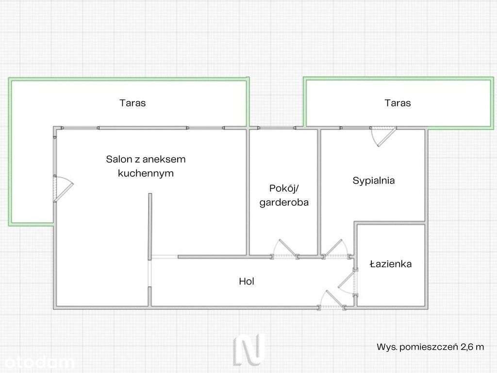 Przestronny apartament blisko parku!-19