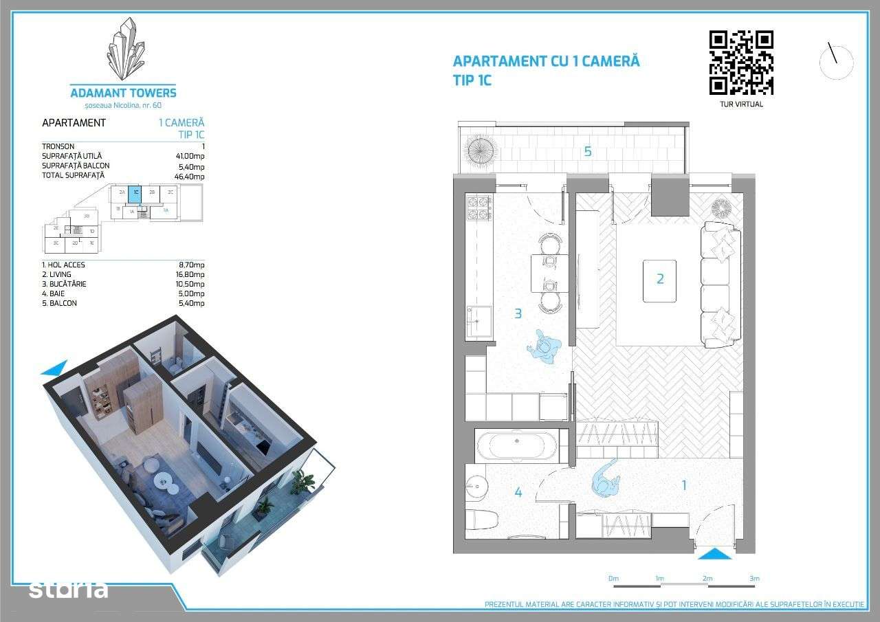 Adamant Towers | 1 camera | tip 1C | 46.4 mp | Sos Nicolina nr. 54-12