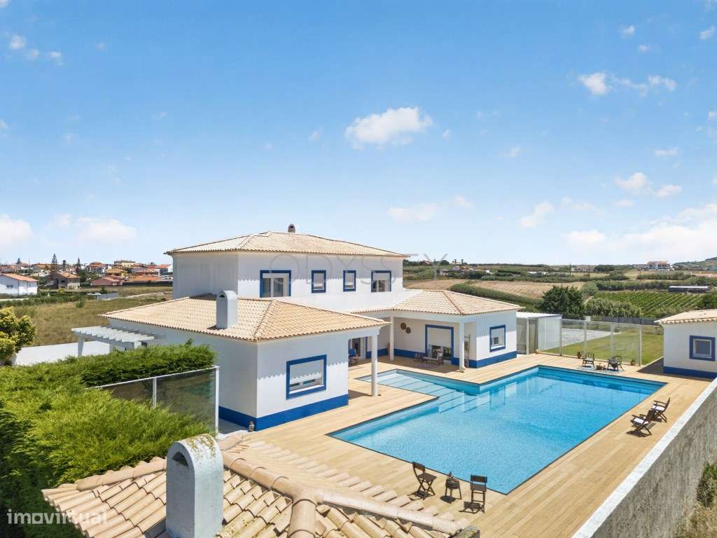 Excecional Moradia de Campo com Piscina e Vista Mar | Encarnação, M...-6