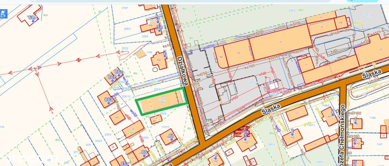 Działka inwestycyjna Rawicz-Masłowo 6MN-U zab. mieszkaniowa i usługowa-2