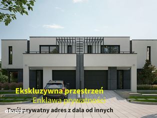 Dom Bliźniak Nowoczesny 206 m2 Lisiniec