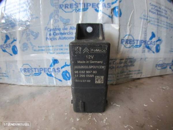 Modulo 9803299780 51299058A PEUGEOT 308 2 BREAK SW FASE 1 2015 1.6HDI 120CV 5P PRETO Relé Temporizador De Velas  PEUGEOT 308 2 BREAK SW FASE 2 2017 1.6HDI 120CV 5P CINZA - 1