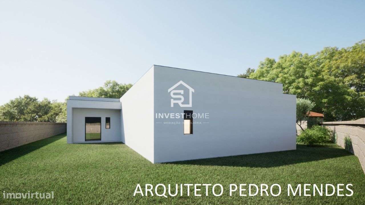 Moradia Térrea T3 | Nova | Piscina | Projeto Chave na Mão - Grande imagem: 5/6