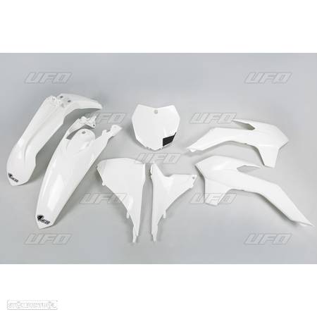 kit plasticos ufo branco ktm sx 125 / 250 / 450 - 1