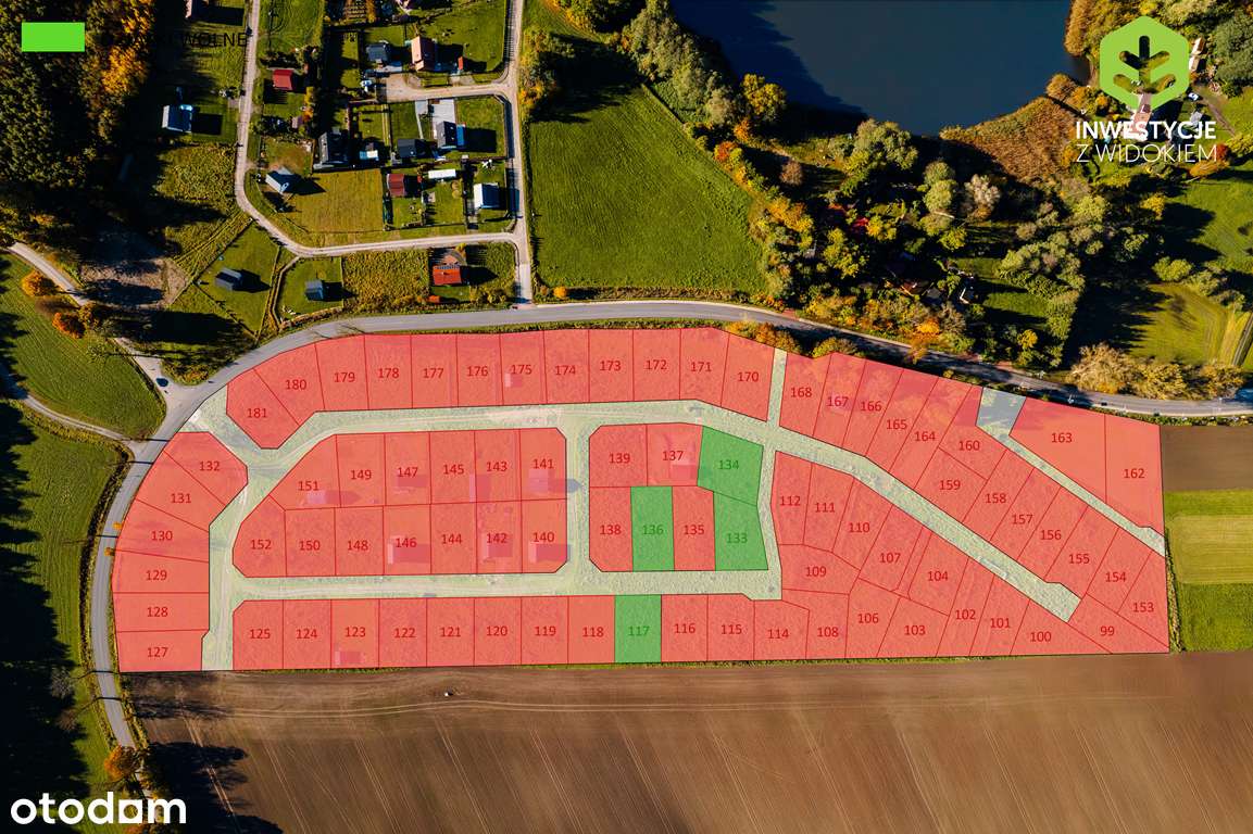 Działki nad jeziorem. 15 min od Sztumu - Pełny obrazek: 5/12