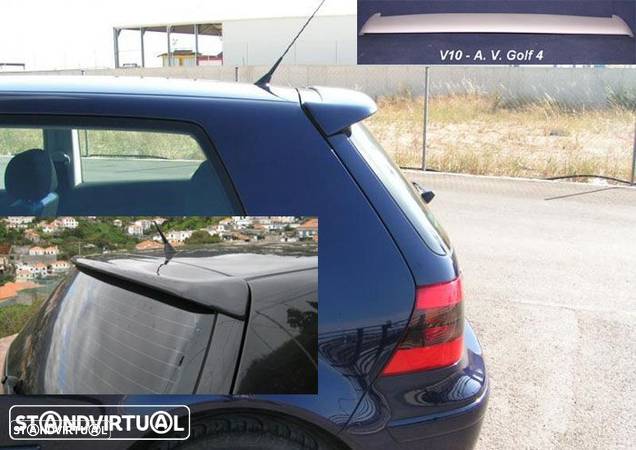 Aileron / lip / spoiler traseiro VW Golf 4 / IV R32 Look (longo) C/2anos de garantia - 1