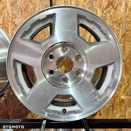 4 FELGI ALU. CHEVROLET SILVERADO , SUBURAN , TAHOE , AVALNCHE 17''  7,5J  ET31,0  6x139,7 - 5