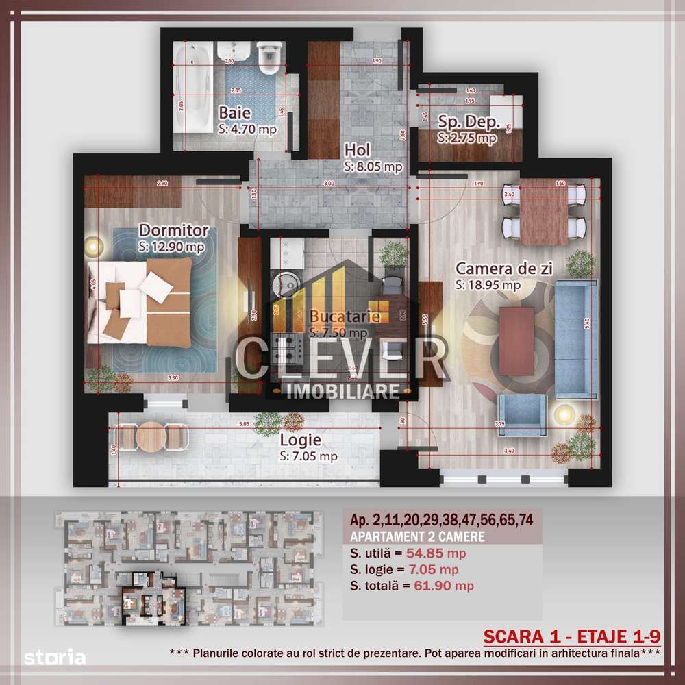 Direct Dezvoltator Apartament 2 camere Theodor Pallady - Imagine principală: 2/8