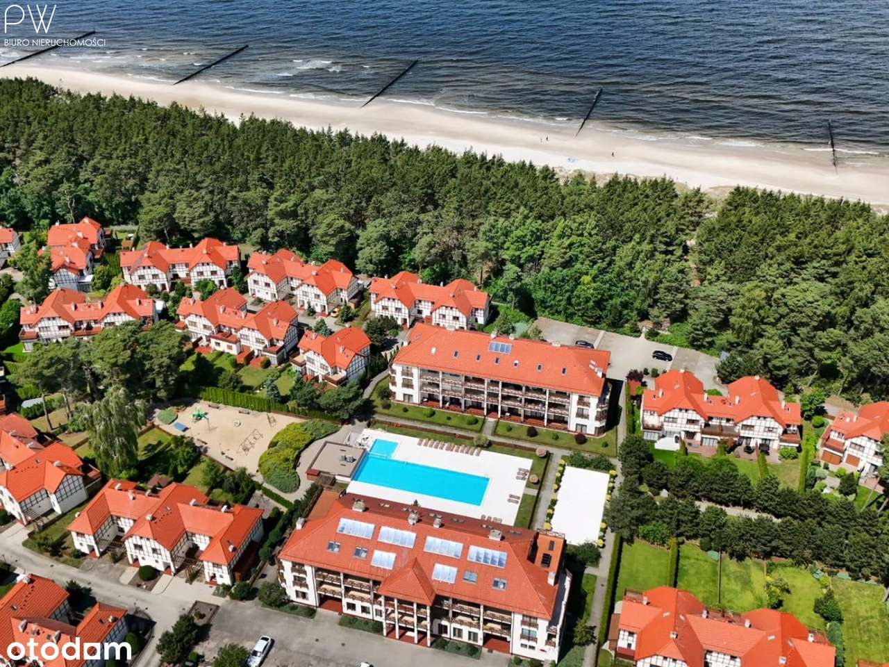 Przestronny apartament przy plaży