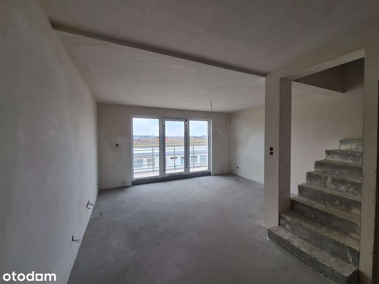 Mieszkanie w stanie deweloperskim 88m² + balkony-3