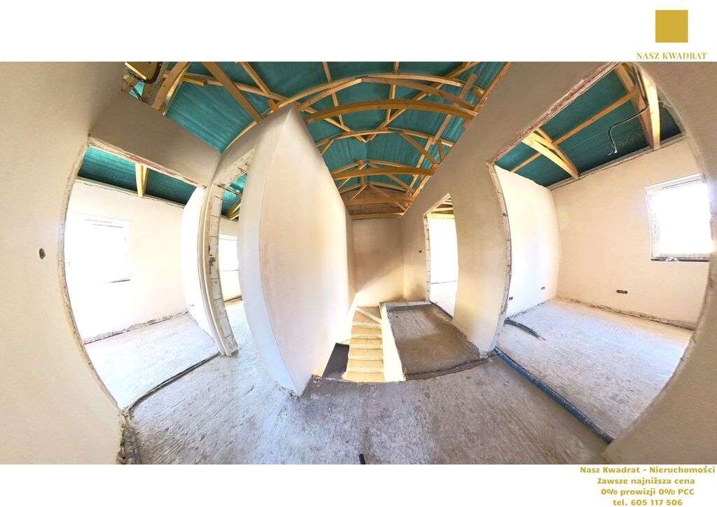 Energooszczędny dom z garażem. Top lokalizacja. 0%-7