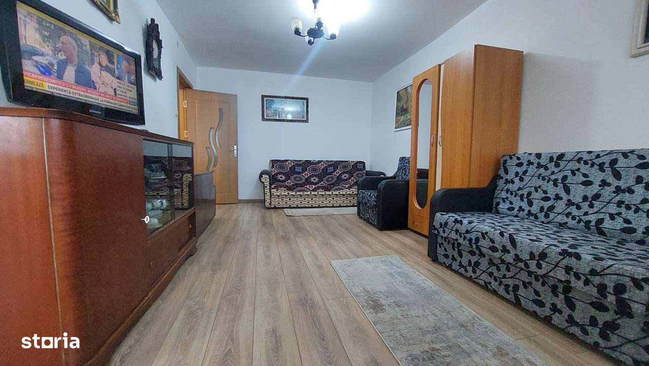 Garsoniera Mioveni, POSTA , parter cu Balcon , Mobilata si Utilata,-6