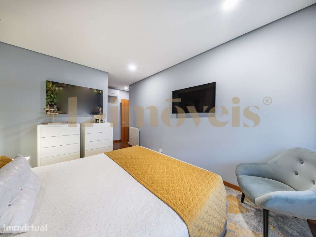 APARTAMENTO T3, MOBILADO E EQUIPADO, NO FÓRUM, VIZELA.-14