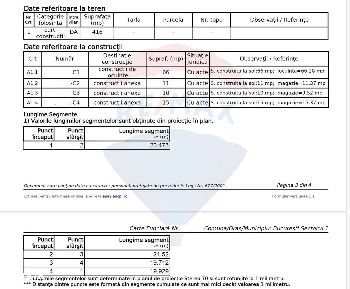 Teren Baneasa Strada Dobrogeanu Gherea - Imagine principală: 3/3