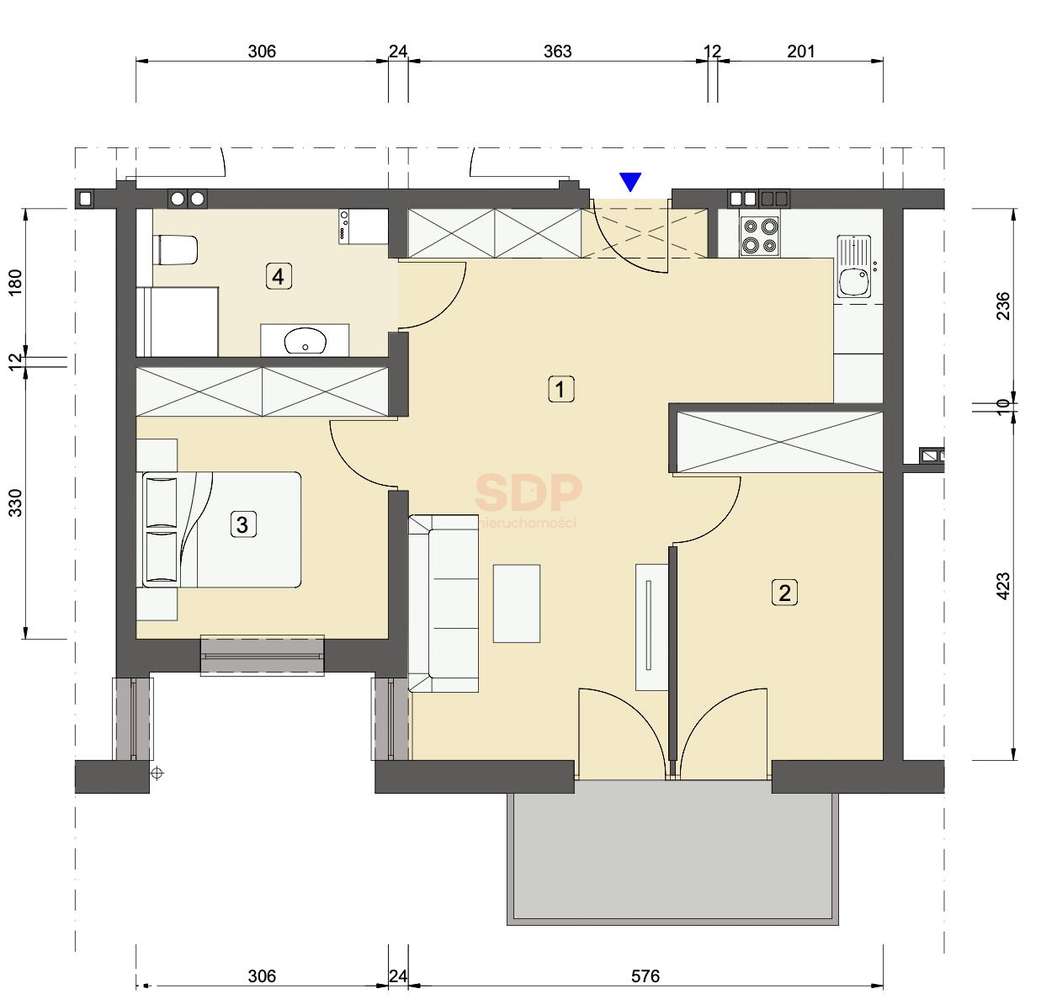 Góry na wyciągnięcie ręki! Komfortowy apartament w Białej Dolinie - Pełny obrazek: 5/12