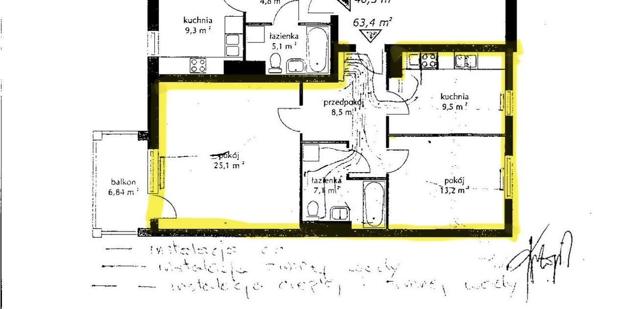Rozkładowe mieszkanie przy metrze!-13