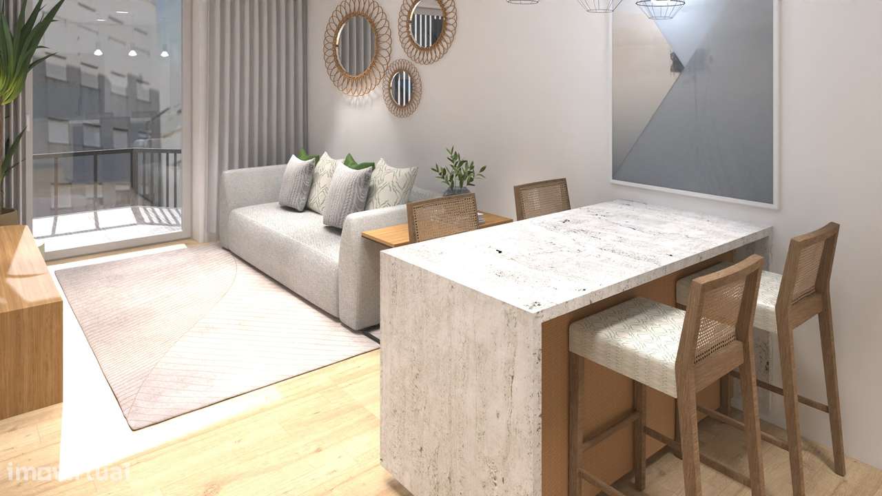 AMOROSA RESIDENCES: APARTAMENTOS NOVOS T1 e T2 NA AMOROSA, VIANA DO CA - Grande imagem: 2/5