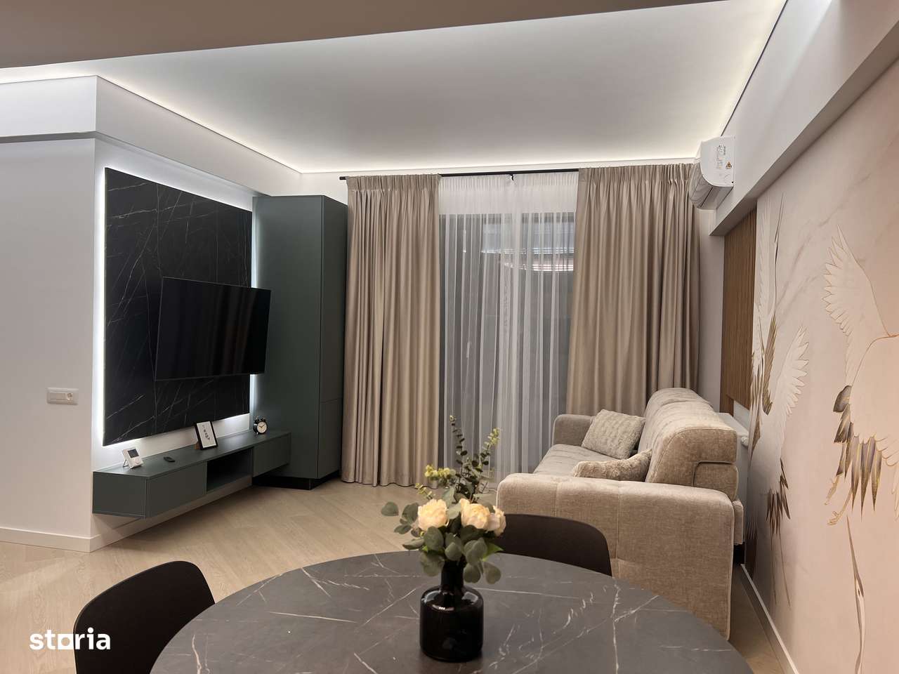 APARTAMENT 3 CAMERE | COMPLET MOBILAT SI UTILAT | CORTINA | - Imagine principală: 5/14