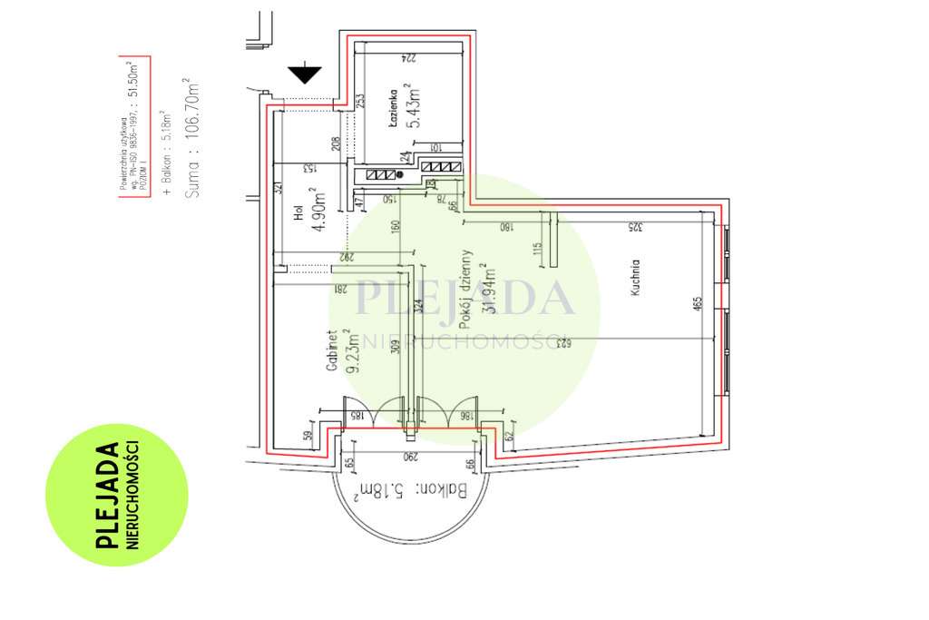 Duże 2- poziomowe mieszkanie na strzeżonym osiedlu-14