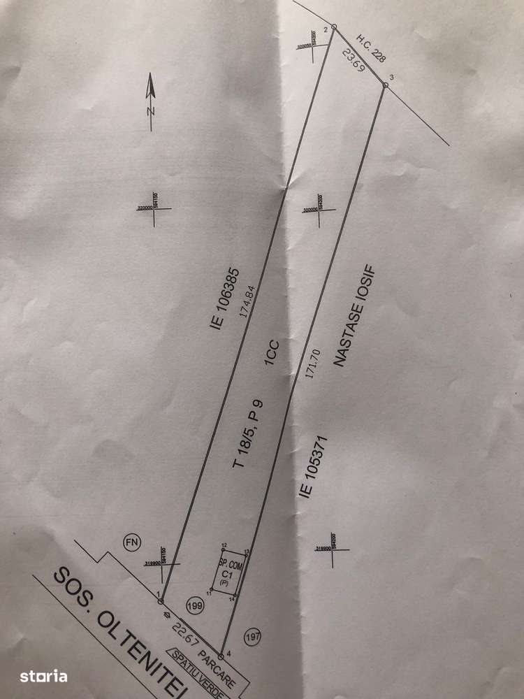 Teren 3500 mp – Utilități Complete: Apă, Gaz, Curent, Canalizare - Imagine principală: 2/3