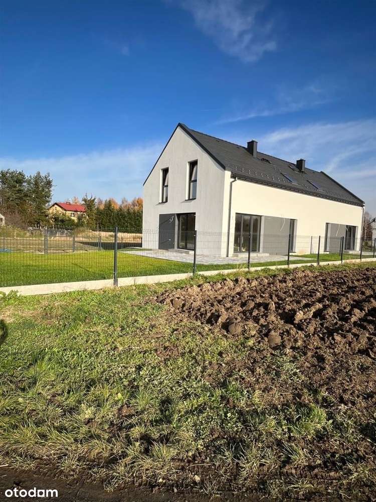 Nowy dom bliźniak Kaniów taras stodoła-19