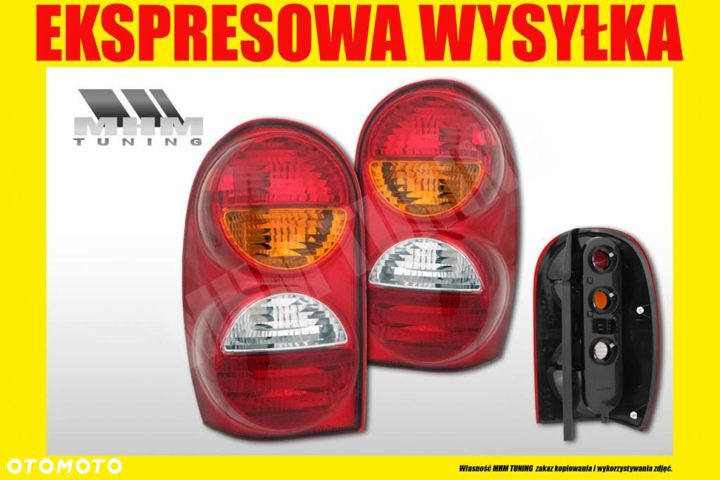 LAMPA TYL JEEP CHEROKEE LIBERTY KJ 2001-2004 KPL - 2