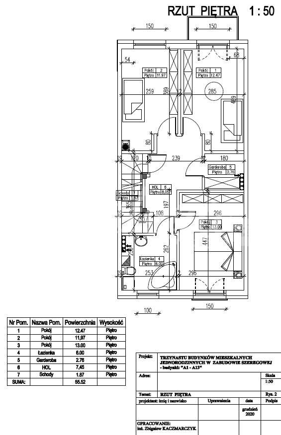 Segment środkowy/niska zabudowa/pod Warszawą/S8-8