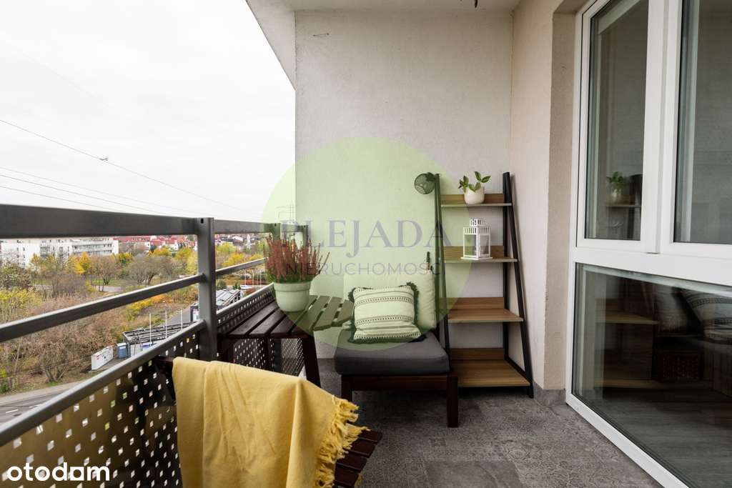 3pok, duży salon, balkon, piękna kuchnia, park&PKP-2