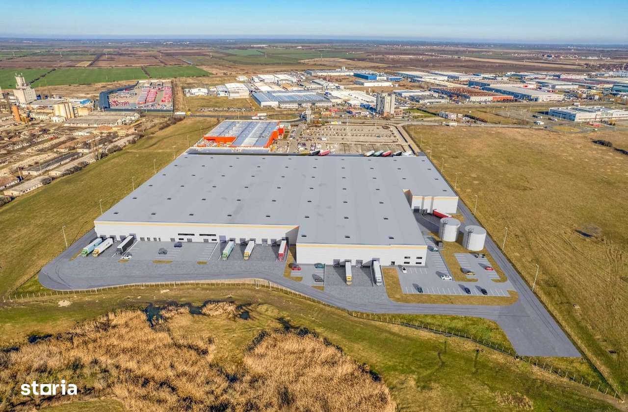 Spațiu logistic/ producție premium, situat la A1 - Imagine principală: 3/3