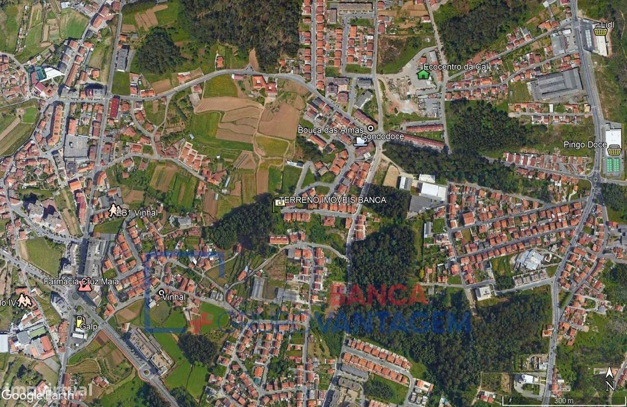 Terreno Urbano 2.200m2  em Gondomar| 164 000,00€ - Grande imagem: 2/2