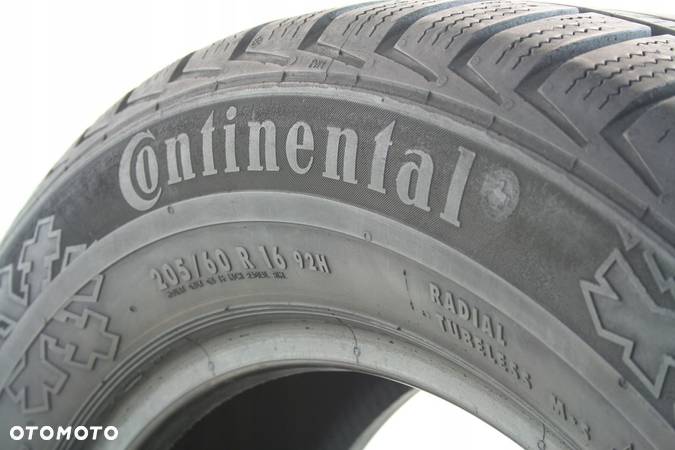 2 Opony Zimowe 205/60R16 Continental ContiWinterContact TS810 - 4